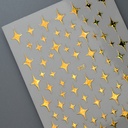 Nails Stickers Stars Holo Gold