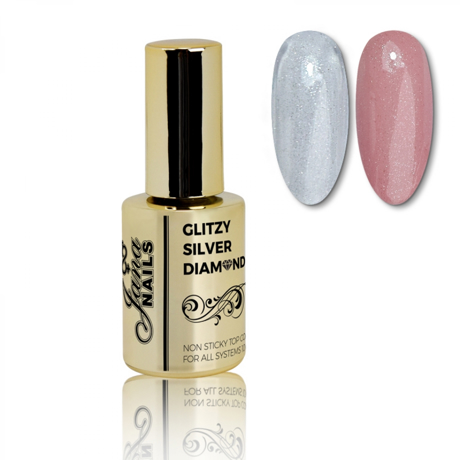 Glitzy Silver Diamond 10ml