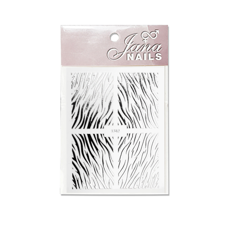 Nails Stickers Animal n°3 Silver